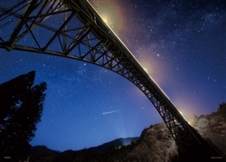 青雲橋と天野川、流星（宮崎） （国内風景）　500ピース　ジグソーパズル　YAM-05-1073